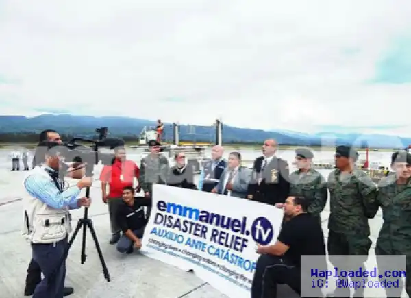 Earthquake: TB Joshua Donates Relief Materials To Ecuador